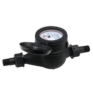 MEASUREMAN 1/2 Non-Pulsed Multi-Jet Cubic Meter Water Meter, Durable Plastic Body, Compact 15mm Flow Size, Ideal for Residential and Small-Scale Cold Water Applications Discounts