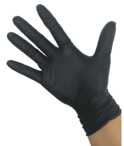 (In-Stock) SkinTX Powder-Free Black Latex Gloves (6 Mil) Discount Authentic Online