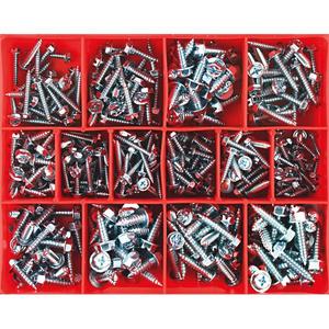 350Pc Hex Head Self Tapping Screw Assortment | Assortments - Screws Buy Cheap Clearance