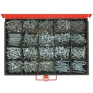 1650Pc Metric Machine Screws & Nut Assortment Csk | Master Kits - Misc Big Discount Online