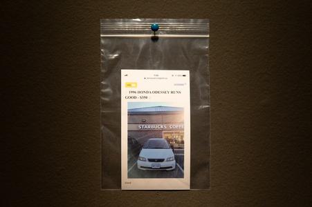 CAR: Print Plastic bag Pin (Installation unique piece) Free Shipping Eastbay