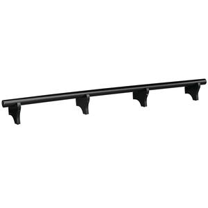 84" DRY BAR FOOT RAIL - BLACK Excellent Sale Online
