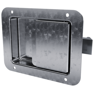 4-1/4in x 5-1/2in Steel Paddle Slam Latch, flush mount Great Deals Cheap Pice