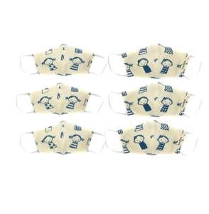 Printed Face Masks- 6-Piece School Package Release Dates Sale Online
