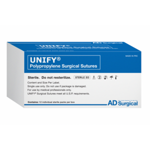 UNIFY Polypropylene Suture - 4/0 - 19mm 3/8 Circle R/C Needle - 18" Blue Thread - 12/Box Buy Cheap Outlet Locations