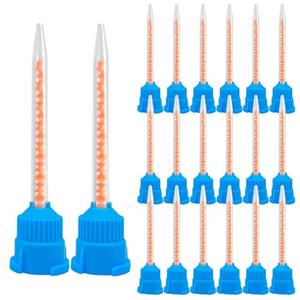 Dental Mixing Tips for Dental Impression Temp Crowns Material Mix, 10:1 Ratio, Blue-Orange 100% Original Sale Online