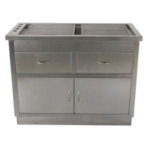 Aeolus Preparation Table with Modern Stainless Steel Top-Middle Where To Buy Cheap Real