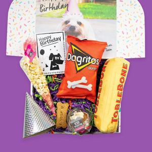 Movie Night Dog Birthday Box Outlet Pices