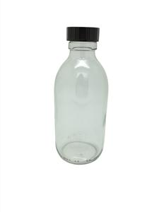 Clear Round Glass Alpha Bottle | 200ml | 28mm Cap Factory Outlet Cheap Online