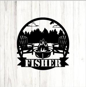 Acrylic Campsite Sign Free Shipping Good Selling