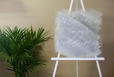 Acrylic Welcome Sign Pices Cheap Pice