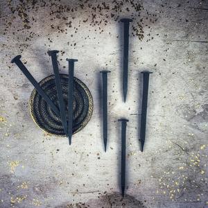 5" Forged Black Iron Nail Shop Offer