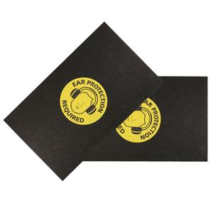 Pig Safety Message Mat, Black 2-36inx5ft Roll - GRPWS3508-BK Exclusive Online