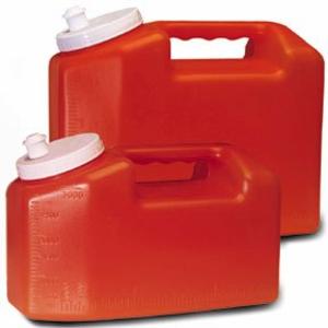 24 Hour Urine Specimen Collection Container Urisafe 4-1/2 X 6-1/3 X 9-5/8 Inch 3,000 mL (101 oz.) Screw Cap Unprinted NonSterile Top Quality Cheap Pice
