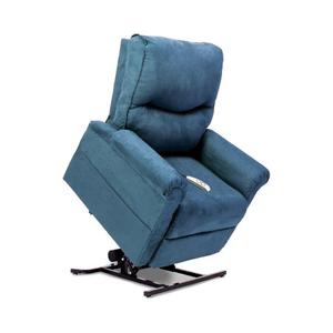 3-Position Recliner Sky Blue Laminate/Hardwood Without Casters Sale Outlet Locations
