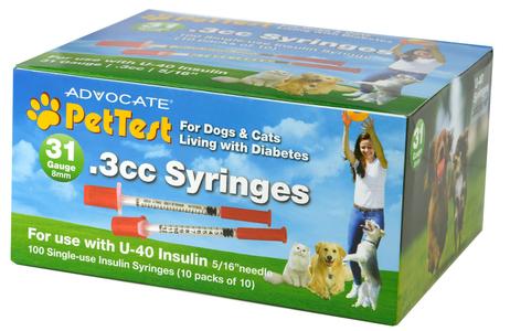 Advocate PetTest U-40 Syringe Clearance Manchester
