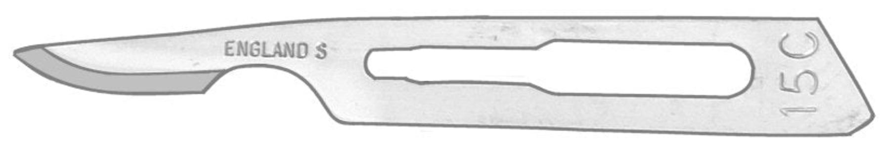 #15C Scalpel Blades (Box of 100) [ZCIN-0115C] The Cheapest For Sale