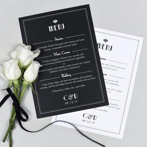 Estelle Menu Cards Really For Sale