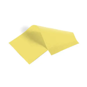 12" x 12" Food Grade - Waxed Tissue - Light Yellow Outlet Brand New Unisex