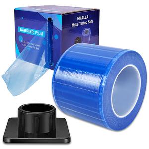 Barrier Film - Autdor Dental Barrier Film Roll 1200 Sheets Dental Film Barrier Tape 4'' x 6'' Thick Disposable Protective PE Film with Dispenser Box for Dental Tattoo Makeup Microblading Supplies Sale Supply
