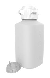 4L High Density Poly Ethylene (HDPE) Heavy Duty Vacuum Bottle - 1/4" Hose Barb Adapter and Vent Port Fast Delivery Sale Online