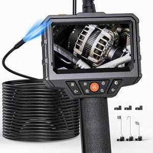 Endoscope Camera with Light, SKYEAR Handheld Borescope 4.3'' HD 1080P with 8 Adjust LED Lights, Inspection Camera with 16.4ft Semi-Rigid Cable, IP67 Waterproof Scope Camera for Swer, Gadgets for Men Cheap Sale For Cheap