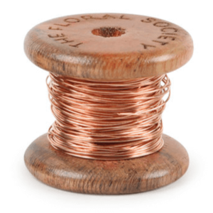 Copper Wire on Mini Wooden Spool (50 feet) Comfortable Cheap Pice