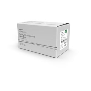 BOX/100: Safety Hypodermic Needle McKesson Prevent 1-1/2 Inch Length 23 Gauge Clearance Amazing Pice