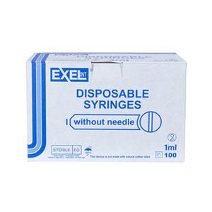 BOX/100: Exel Tuberculin Syringe, 1mL, Luer Slip, 100/BX, 26048 Online