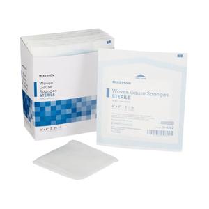 BOX/25: Gauze Sponge McKesson Cotton 12-Ply 4 X 4 Inch Square Sterile Buy Cheap 100% Guaranteed