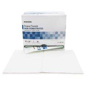 BOX/50: Sterile Field Drape 18 W X 26 L Inch Sterile Finishline For Sale