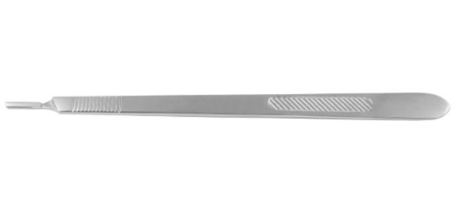 #3L Long 8" (20 cm) German Stainless Steel Scalpel Handle for Blades 10, 11, 12, 15 Shipping Outlet Store Online