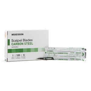BOX/100: Surgical Blade McKesson Brand Carbon Steel No. 11 Sterile Disposable Individually Wrapped Shop Offer For Sale