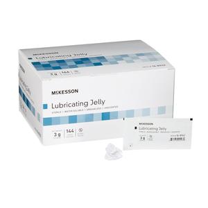 BOX/144: Lubricating Jelly McKesson 3 Gram Individual Packet Sterile Clearance Factory Outlet