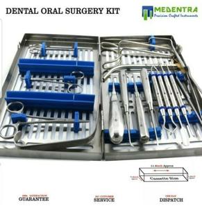17 PCS MEDENTRA ADVANCED ORAL DENTAL SURGERY SURGICAL INSTRUMENTS SET With Mastercard Online