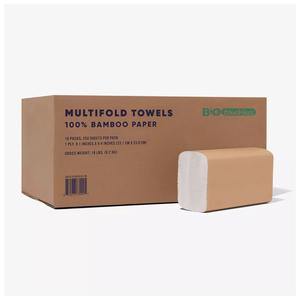 Bamboo Commercial Multifold Paper Towels, 250 Per Pack, 16 Packs Per Case Free Shipping Geniue Stockist