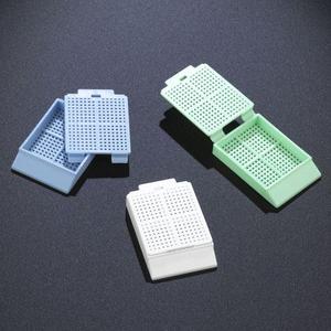 Cassette, Biopsy Embedding with Attached Lid, 30 Writing Area, BLUE, 500/Dispenser Box, 2 Boxes/Unit-1091B Outlet Classic
