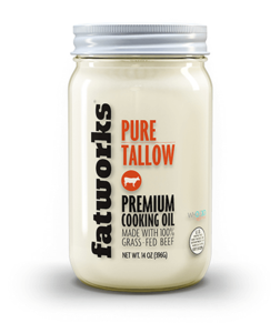 Grass Fed Tallow 14 OZ Free Shipping Fast Delivery