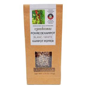 Kampot White Peppercorns 50g Cheap Sale Best Wholesale
