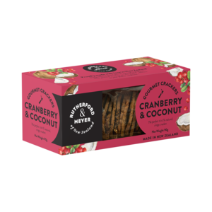 Gourmet Crackers Cranberry & Coconut 2025 Unisex Cheap Pice