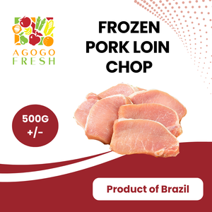 Frozen Pork Loin Chop (500g /-) Free Shipping Fast Delivery