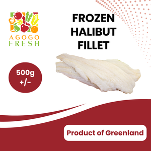 Frozen Halibut Fillet (500g /-) Cheap Sale From China