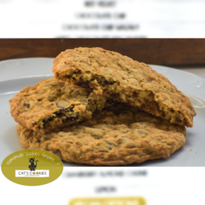 Oatmeal Chocolate Chip Individually Wrapped Jumbo Soft-Baked to Order Cookie Outlet For You