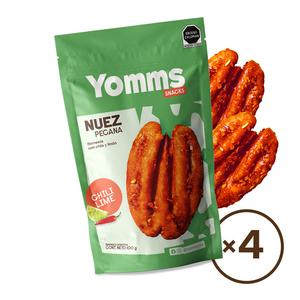 Yomms Chili Lime(4 x 100 g) Cheap New Styles