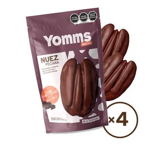 Yomms Dark Chocolate with Sea Salt (4 x 100 g) Lowest Pice