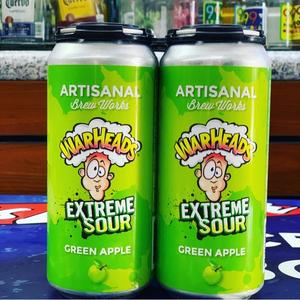 ARTISANAL BREW WORKS WARHEADS EXTREME SOUR GREEN APPLE Cheap Pice Buy Discount