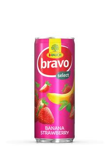 Bravo Banana Strawberry Juice 250ML Free Shipping Best Pices