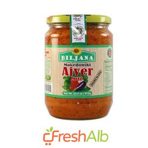 Biljana Homemade Ajvar Mild 670 gr 2025 New For Sale