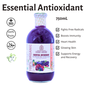 [Georgia's Natural] Essential Antioxidant Fusion Juice 750mL | 100% Pure Organic Cheap Sale Shop