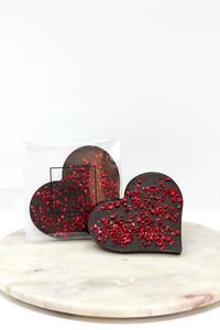 Dark raspberry Heart Buy Cheap Great Deals